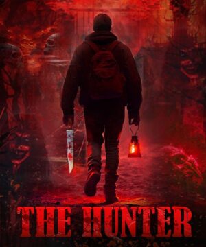 Men Waking in a horror Path to find a exit with hunting Knife